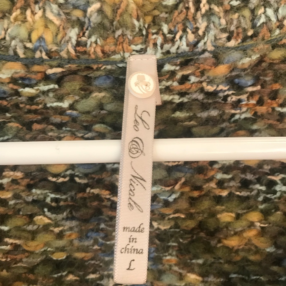 Button Thick Wool Sweater - Picture 5 of 7